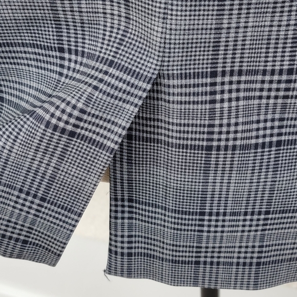 J. Crew Gray Plaid Sommerset Italian Wool Single Breasted Preppy Blazer Sz 6 - Picture 11 of 16